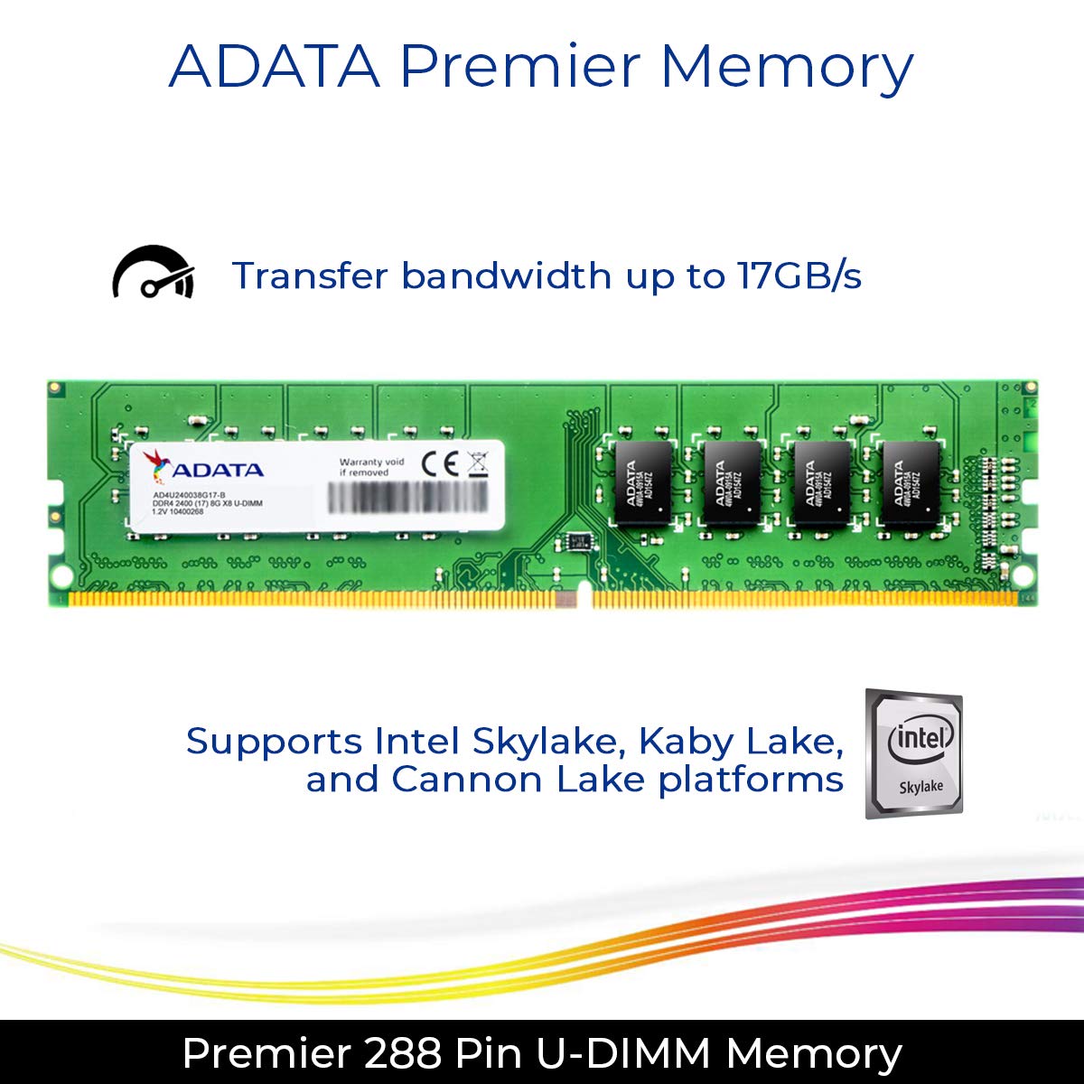 Amazon.in: Buy ADATA Premier 8GB DDR4 2400Mhz 288 Pin UDIMM